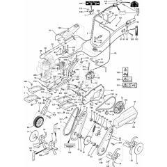 Husqvarna T350 Assembly