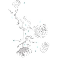Electrical for Husqvarna T540i XP