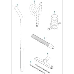 T8600 Dust Extractor Accessories