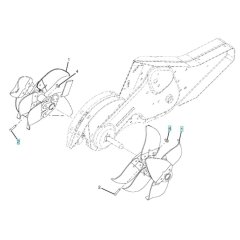 Tine Assembly for Husqvarna