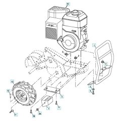Mainframe Assembly for Husqvarna
