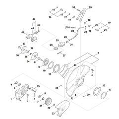 Support Assembly for Stihl TS 710i