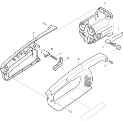 Power Switch & Handle Assembly