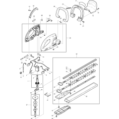Makita UH5550 Assembly