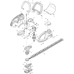 Makita UH7580 Assembly