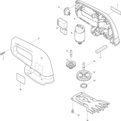 Makita UM103D Assembly