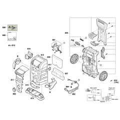 Bosch UniversalAquatak 125 Assembly