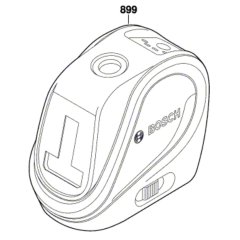 Laser Level Assembly for Bosch