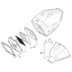 Bosch UniversalVac18 Assembly