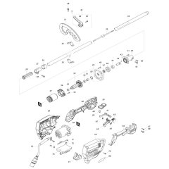 Makita UR201C Assembly