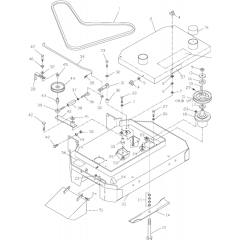 Mower Deck for Husqvarna W3213A