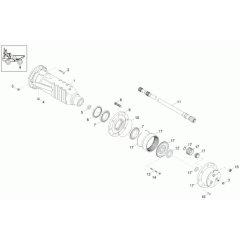 Axle Case & Wheel Hub Assembly