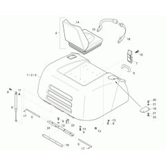 Seat Assembly for Neuson 1001