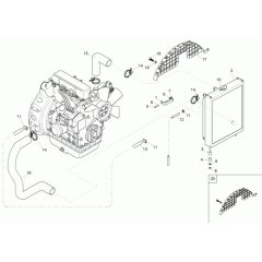 Combi-Cooler for Neuson 1001