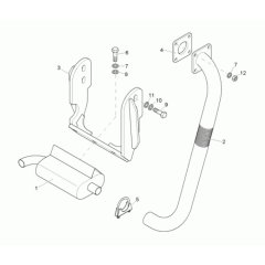 Exhaust Assembly for Neuson 1501