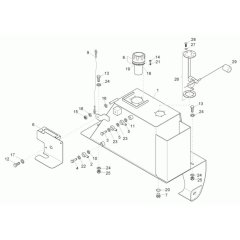 Fuel Tank Assembly Neuson 1501