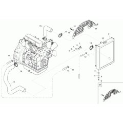 Comb-Cooler Assembly
