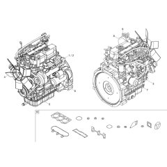 Engine Assembly for Wacker 1501