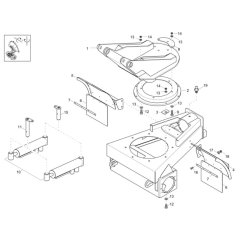 Front Frame Assembly - Wacker 1501