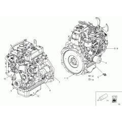 Engine Assembly for Neuson 2001