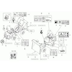 Decals for Neuson 3001 Dumper