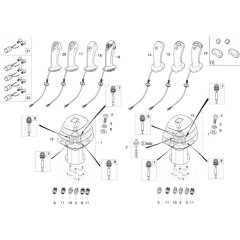 Joystick Assembly for Wacker 50Z3