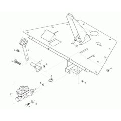 Foot Brake Assembly