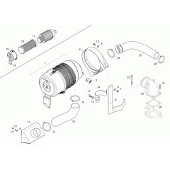 Air Cleaner for Neuson 6001