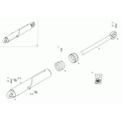 Bucket Tilt Cylinder Assembly