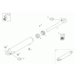 Boom Offset Cylinder Assembly