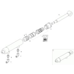 Butterfly Cylinder Assembly