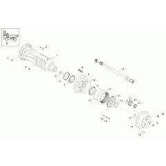 Axle Case & Wheel Hub Assembly