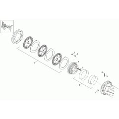 Brake Assembly for Neuson 9001