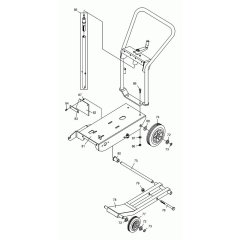 Wheel Assembly for Wacker BFS 80