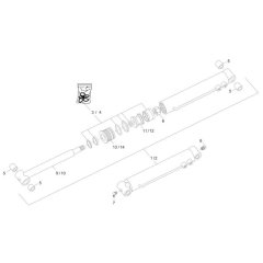Tilt Ram Assembly for DT08