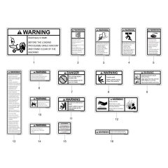 Wacker DV45 Dumper Decals