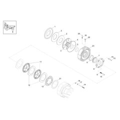 Brake Assembly for DV90 Dumper