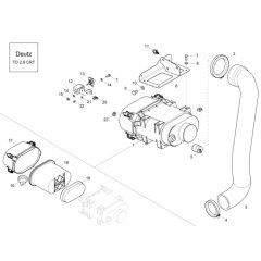 Air Cleaner for Wacker DW60-2