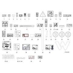 Wacker DW60-2 Dumper Decals