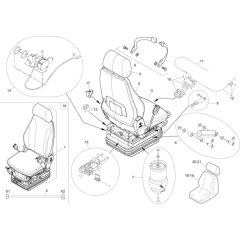 Seat Assembly for Wacker EW100