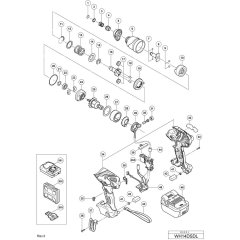 Main Assembly for Hikoki WH14DSDL