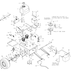 Power Unit Assembly for Husqvarna