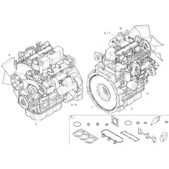 Engine Assembly for Wacker 28Z3