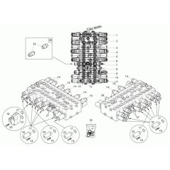 Control Valve Assembly - Neuson 38Z3