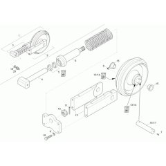 Track Tensioner for Neuson 38Z3