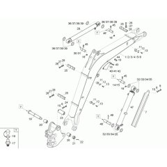 Lift Arm Assembly for Neuson 38Z3