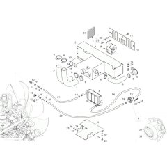 Heating Assembly for Neuson 75Z3