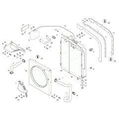 Combi-Cooler for Neuson 75Z3