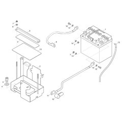 Battery Assembly for Wacker 803-2