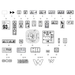 Wacker 803-2 Decals